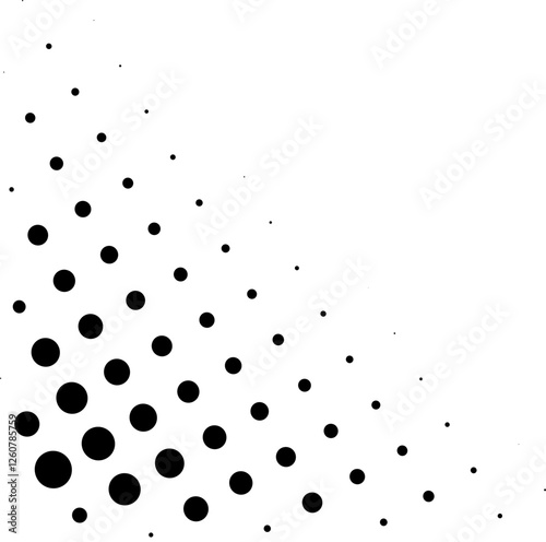 Halftone Dot Corner