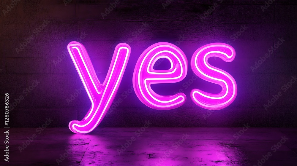 Glowing purple neon Glowing purple neon