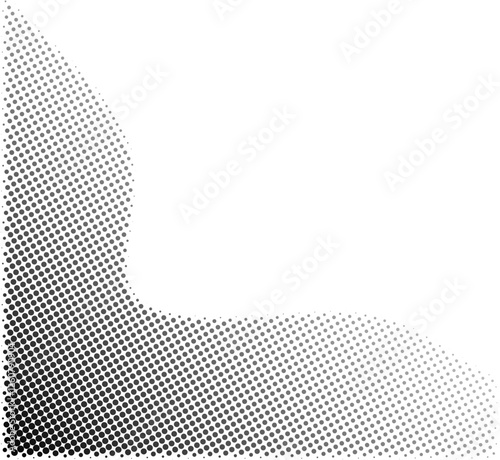 Halftone Dot Corner