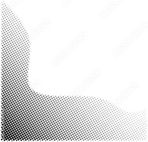 Halftone Dot Corner