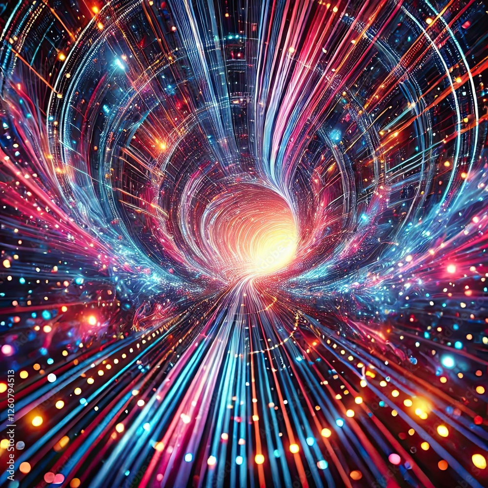Fototapeta premium fractal burst background