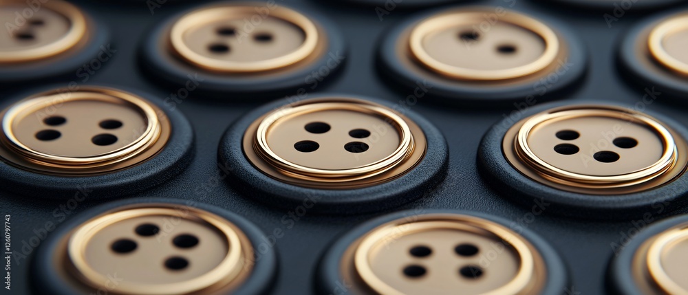 Ultra-Detailed High-Resolution Buttons Icon Ultra-Detailed High-Resolution Buttons Icon