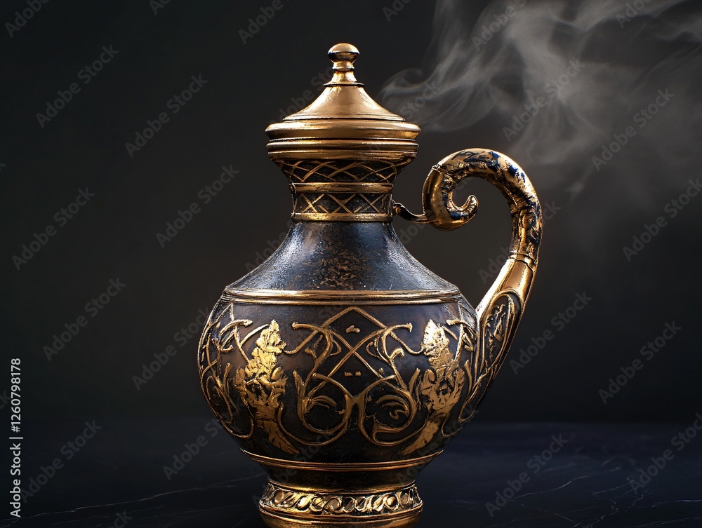 Ultra-Realistic Cezve Icon for Professional Design Ultra-Realistic Cezve Icon for Professional Design