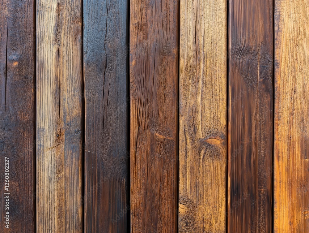 Close-up of polished wooden planks texture. Close-up of polished wooden planks texture.
