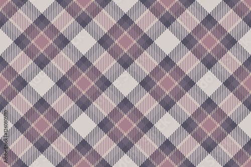 Discount textile check seamless, mockup plaid pattern vector. Amazing tartan fabric texture background in pastel and white colors.