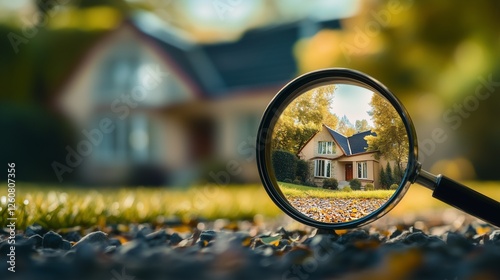 Small house in the middle of field. A real estate agent protects investments. A purchase transaction agreement with home secure insurance. A little home situated in the center of a meadow lifestyle.