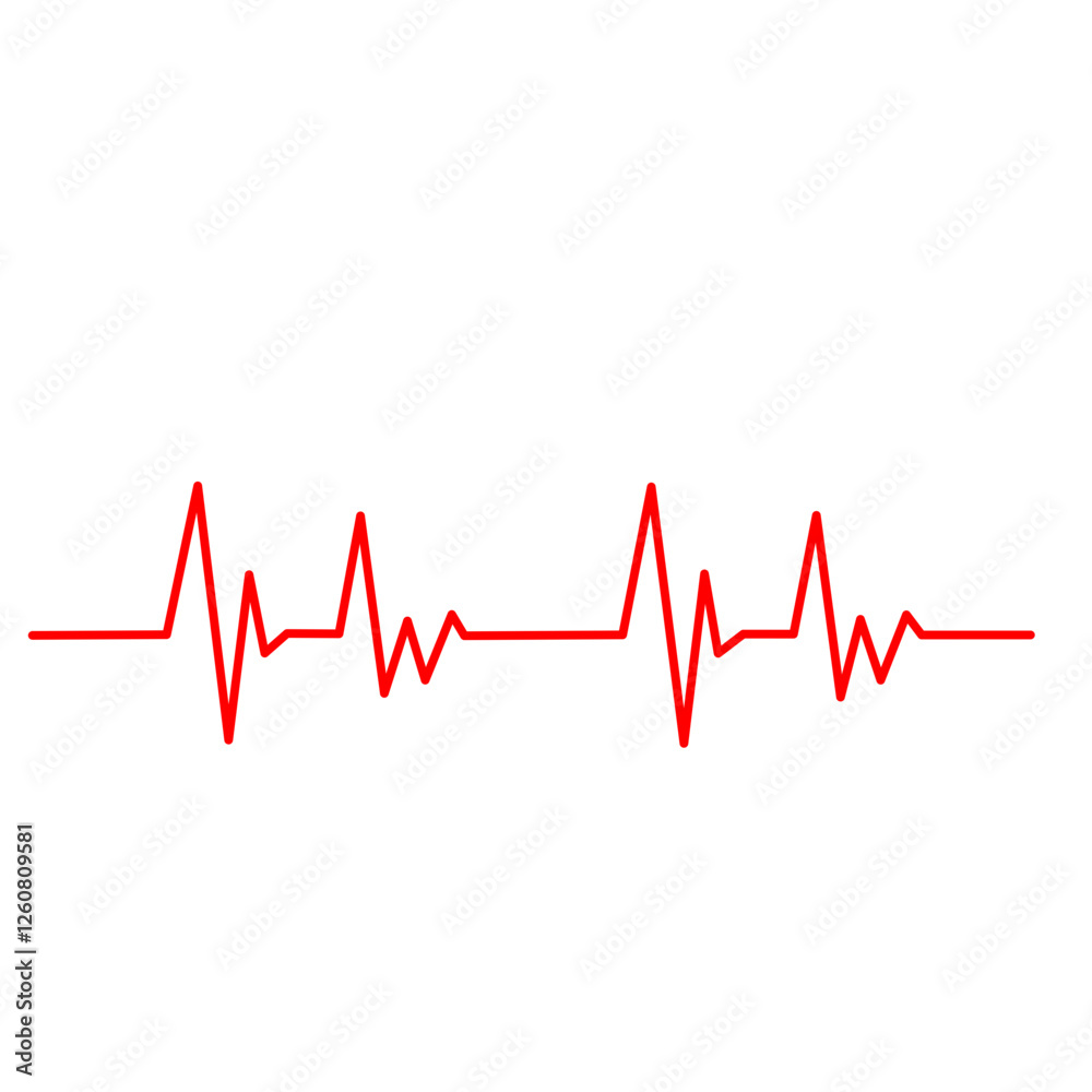 Heart Cardiogram Icon Heart Cardiogram Icon