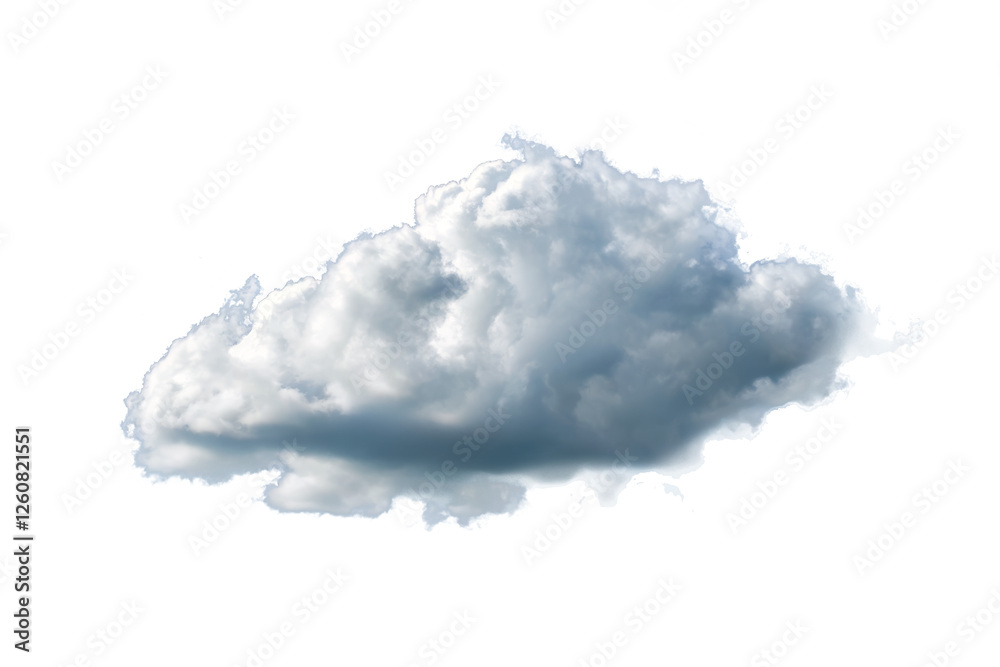 White clouds, isolated White clouds, isolated