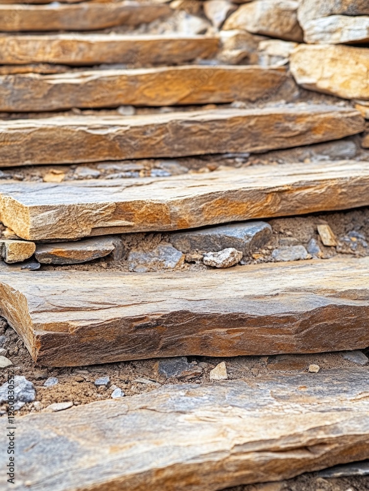 Pile of wood on rocky outcropping Pile of wood on rocky outcropping