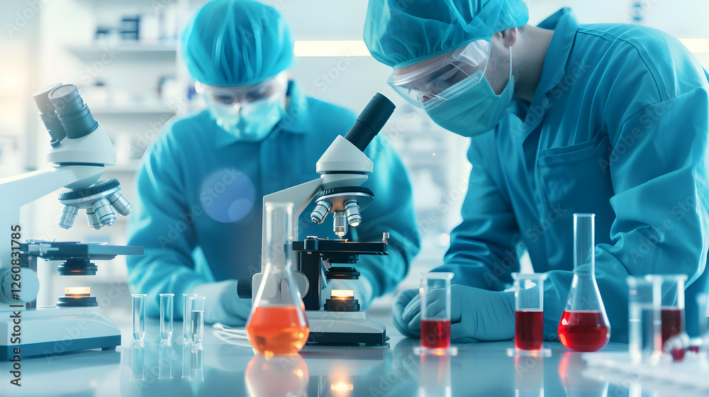 Laboratory research activities science lab image professional environment close-up view medical concepts Laboratory research activities science lab image professional environment close-up view medical concepts