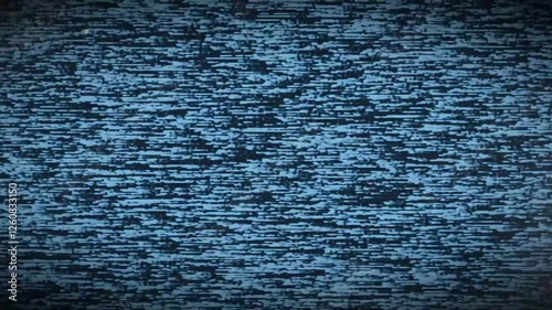 Old VHS television flicker abstract effect, Retro bad signal noise tv grain texture footage.