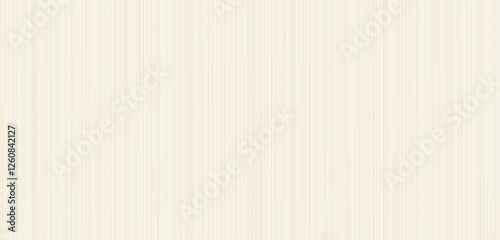 Beige vertical lined background. Light texture background. Thin lines wallpaper. Vector striped background