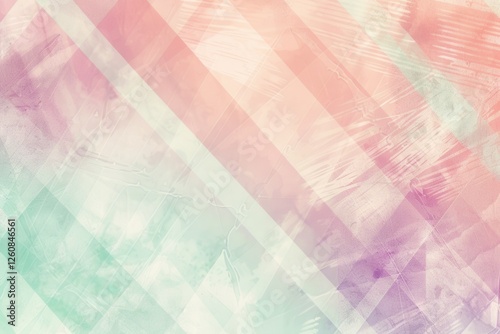 Elegant shadow pastel background with faint geometric patterns and diffused light gradients in pastel coral lavender and mint tones blur.