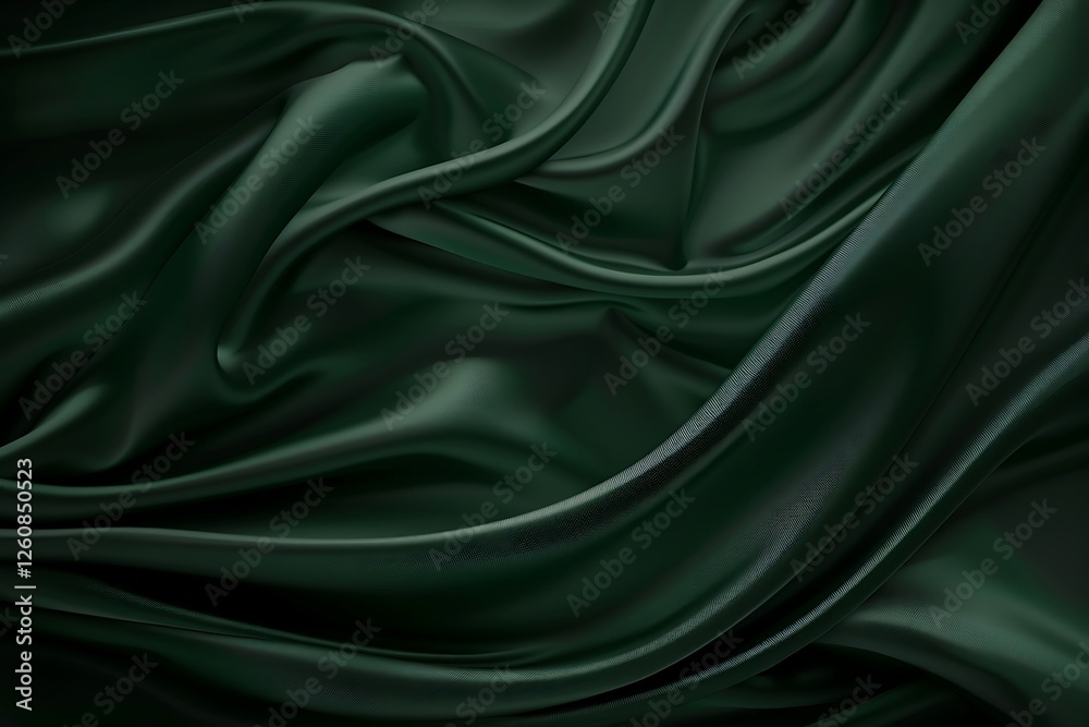 Fototapeta premium Green leaves background with space for text. Realistic vector illustration.