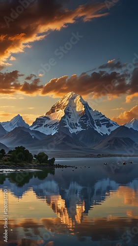 Sacred Mount Kailash Parvat Himalayan peak spiritual mountain Tibet