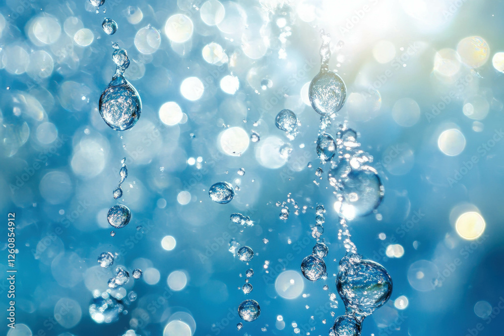 Water Bubbles Background Water Bubbles Background
