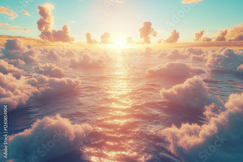 The Caribbean Sea At Sunset...