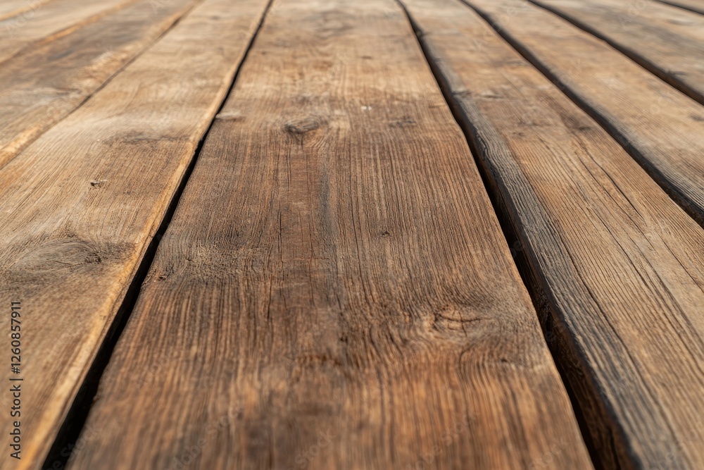 Wooden floor displays natural grain and texture, inviting warmth and rustic charm to any interior space Wooden floor displays natural grain and texture, inviting warmth and rustic charm to any interior space