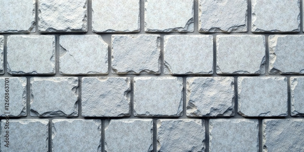 A Seamless Texture of Light Gray Square Stones with Irregular Edges, Ideal for Backgrounds and Design Projects A Seamless Texture of Light Gray Square Stones with Irregular Edges, Ideal for Backgrounds and Design Projects