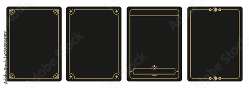 Frame template for tarot cards_02