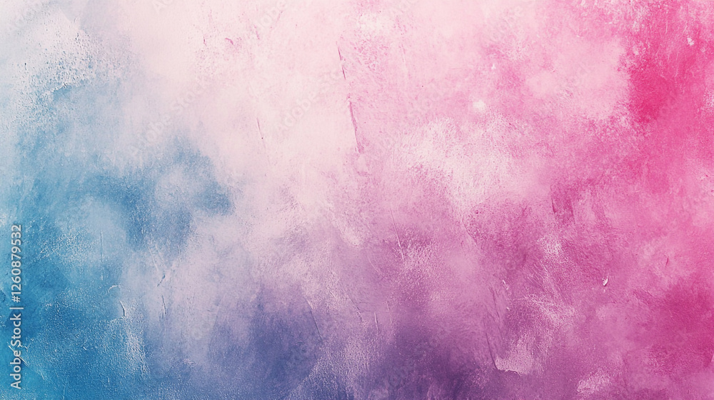Obraz premium Colorful abstract background showcasing blend of soft pink and blue hues in textured layers