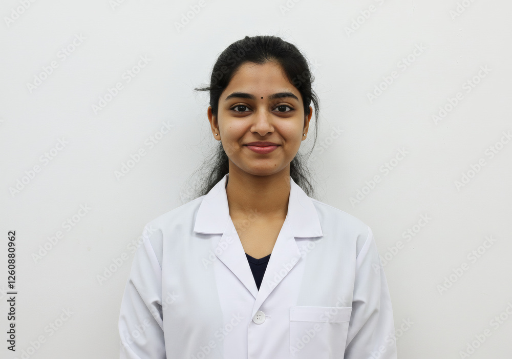portrait of a young female doctor portrait of a young female doctor