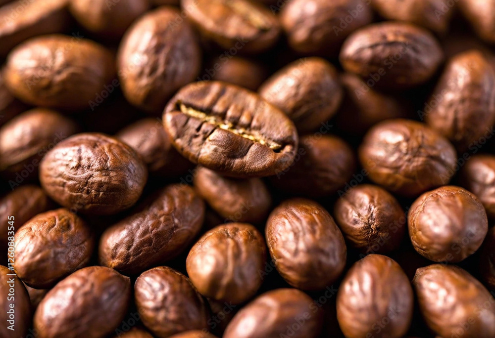 An extreme macro of an ingredient, like a berry or nut, used in a dish for Father's Day breakfast.
