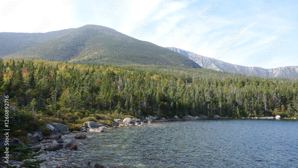 Fototapeta premium Beautiful Lake Landscape