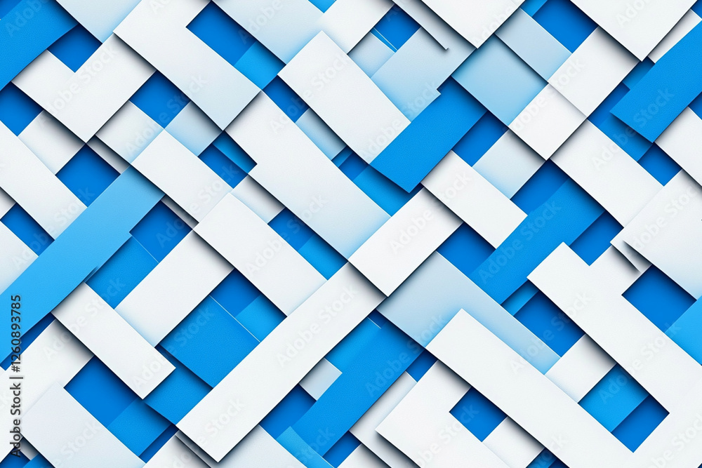Minimalistic pattern with intersecting lines in blue and white tones for office backgrounds, textures, patterns Minimalistic pattern with intersecting lines in blue and white tones for office backgrounds, textures, patterns