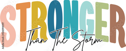 Stronger Than The Storm, Boho Christian,  oho Self Care T-Shirt, Inspirational Women Sweater, Christian Sweatshirt