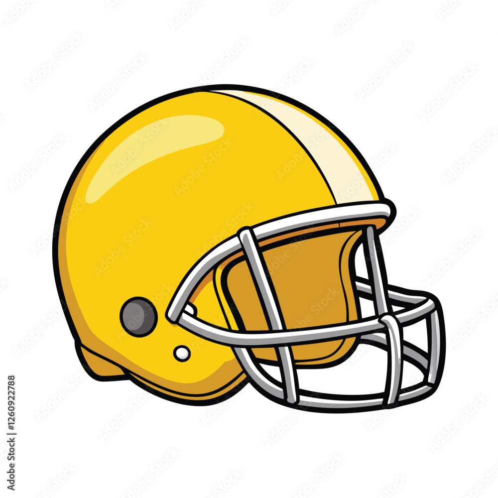 Fototapeta premium vector illustration of a helmet