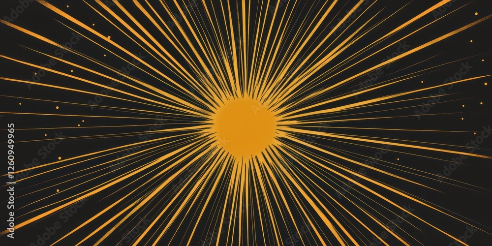 Sunburst line scribble style decoration element vector illustration. Hand-drawn linear radiant design
Sunburst line scribble style decoration element vector illustration. Hand-drawn linear radiant design