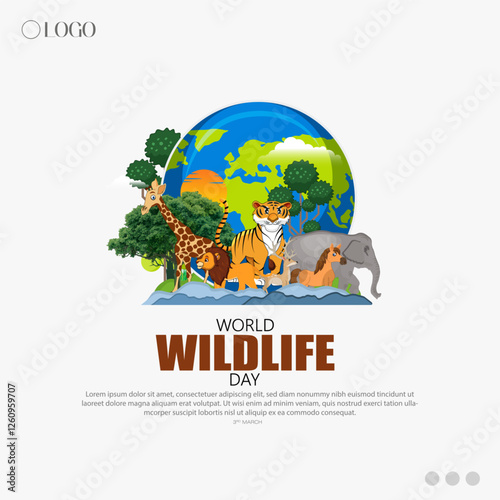 World Wildlife Day is celebrated on March 3rd to raise awareness about the importance of wildlife conservation