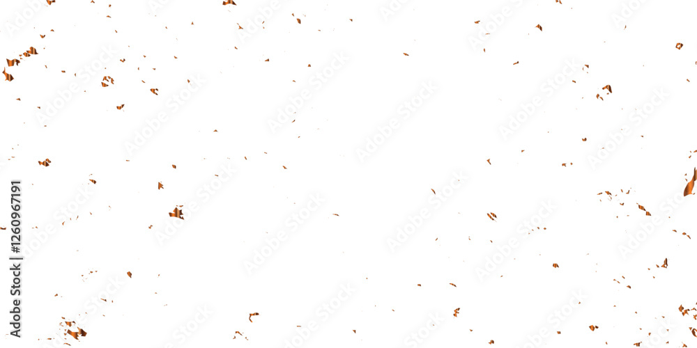 Fototapeta premium Abstract luxury silver confetti glitter and dust falling down on transparent background. Shiny glittering dust background. Vector illustration.