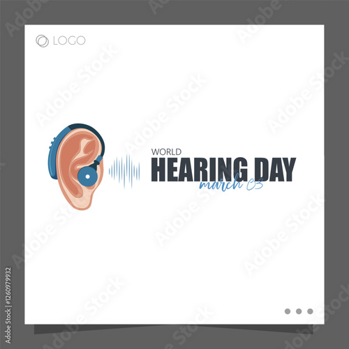 World Hearing Day is observed on March 3rd to raise awareness about hearing loss, promote ear care, and encourage preventive actions for better hearing health.