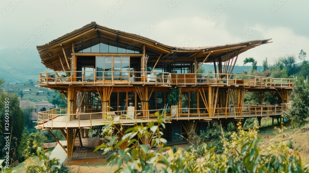 aesthetic house with sturdy bamboo aesthetic house with sturdy bamboo
