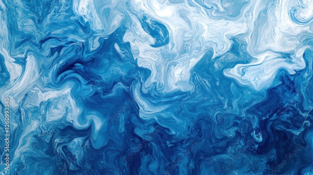 Abstract Blue Swirl Paint Texture Background Abstract Blue Swirl Paint Texture Background