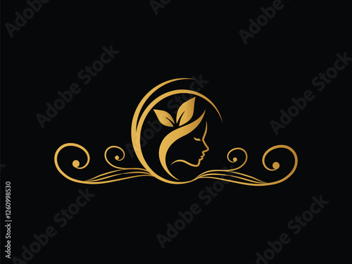 beauty spa logo, spa logo, luxury spa logo