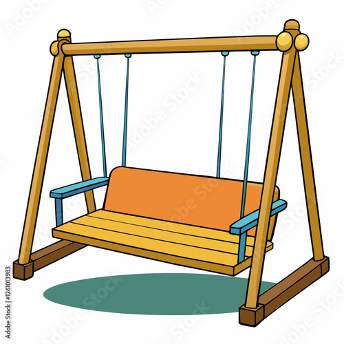 empty swing set