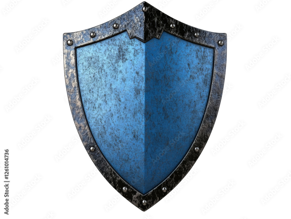 Shield on transparent background Shield on transparent background