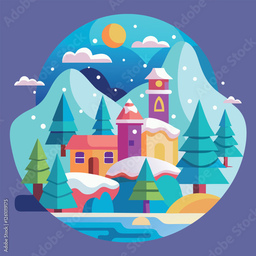 winter background 