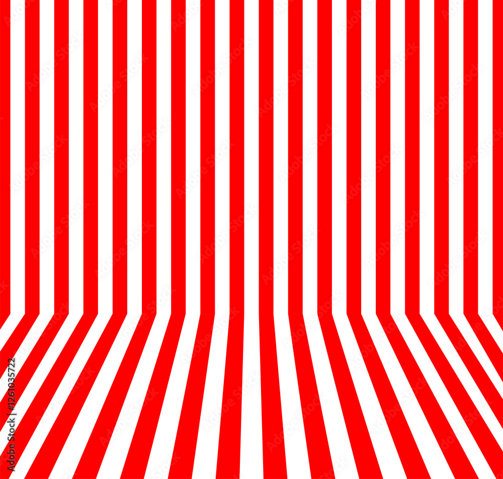 Obraz premium Backdrop and background of red and white lines 