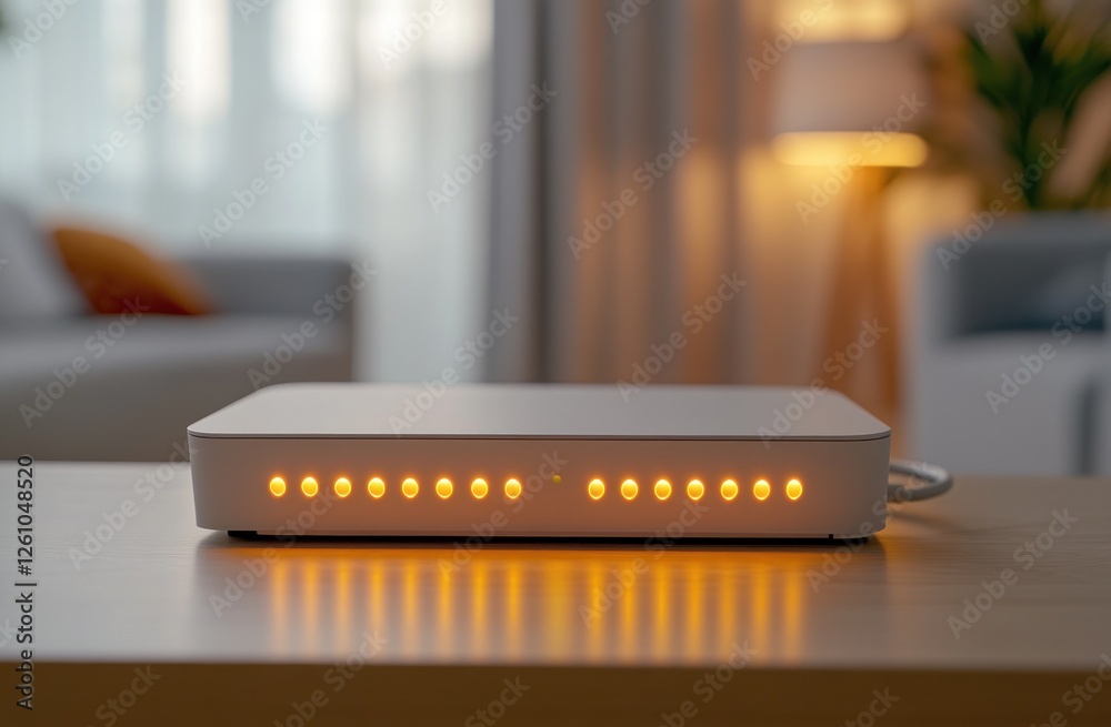Home Network Hub: Illuminated Internet Access Home Network Hub: Illuminated Internet Access