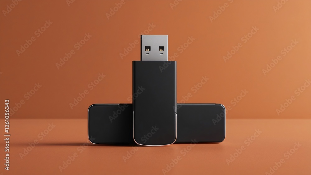 usb flash drive , AI Generated.