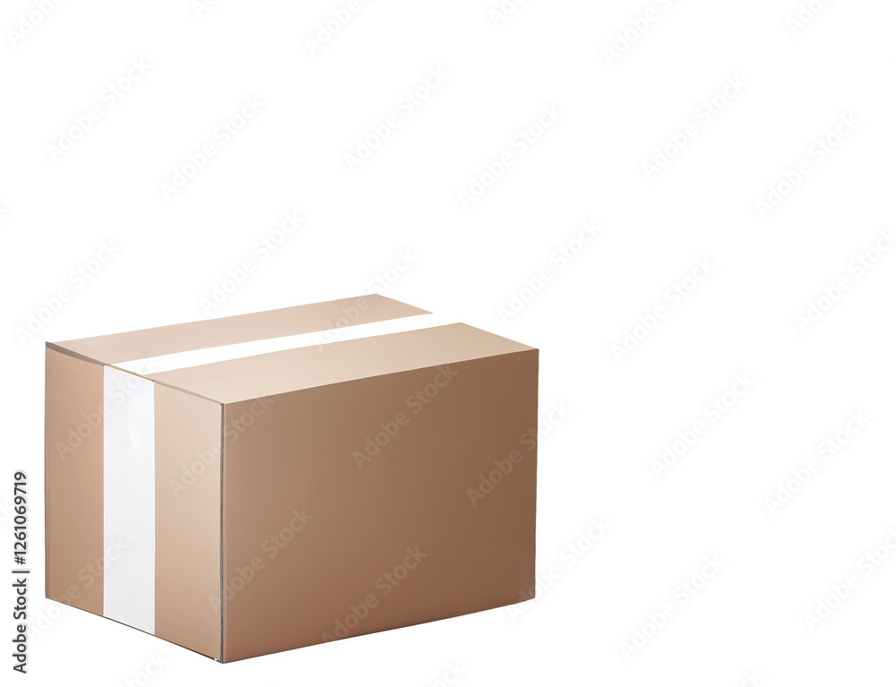 Fototapeta premium Creative presentation of three cardboard packaging boxes mockups for design inspiration in various industries