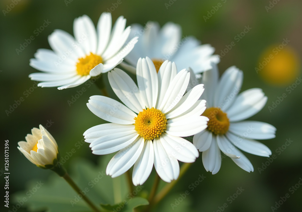 beautiful white spring flowers typically marguerites delicate petals sweet beautiful white spring flowers typically marguerites delicate petals sweet