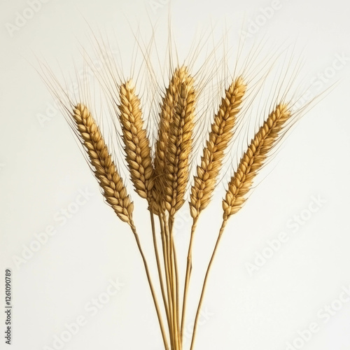 Golden Wheat Isolated