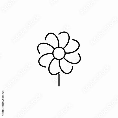 air twirl icon sign vector