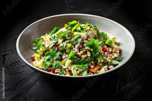Farro Salad with Lemon Zest