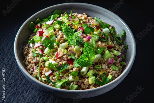 Crunchy Scallions and Cilantro